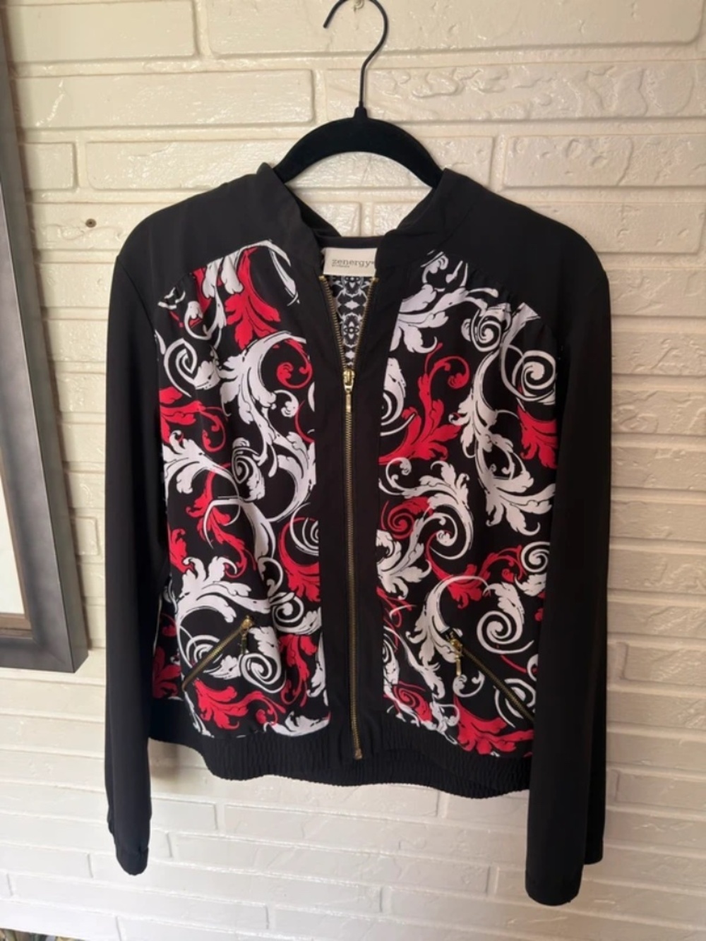 Zenergy by Chicos Jogger Jacket size 1